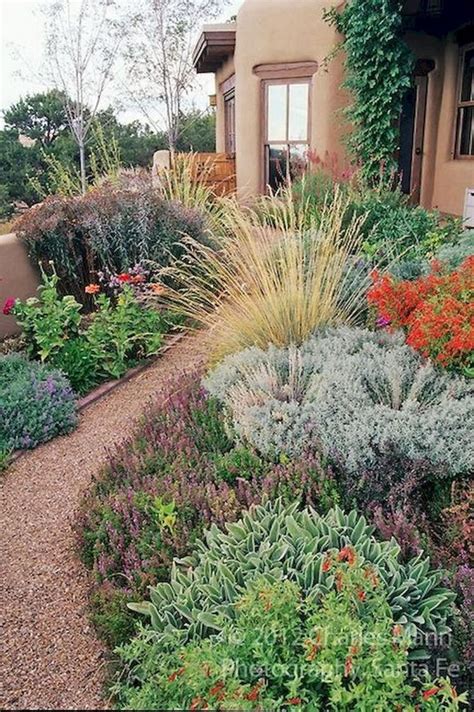 75 Gorgeous Front Yard Garden Landscaping Ideas Xeriscape Front Yard