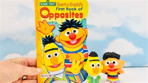 Sesame Street Bert And Ernies First Book Of Opposites Read Aloud Along