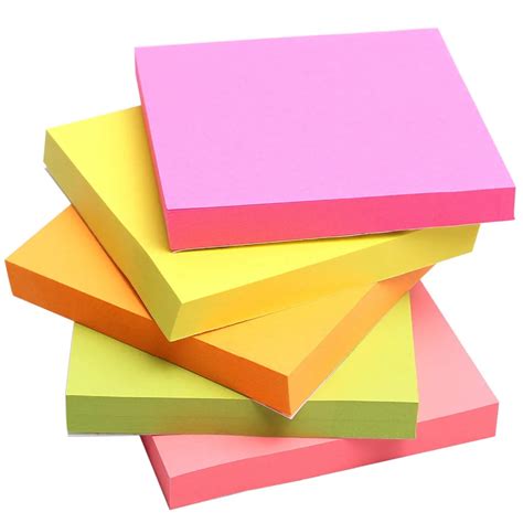 Xrhyy Sticky Notes Easy Post 12 Pads Pack 100 Sheets Pad 3 Inch X 3