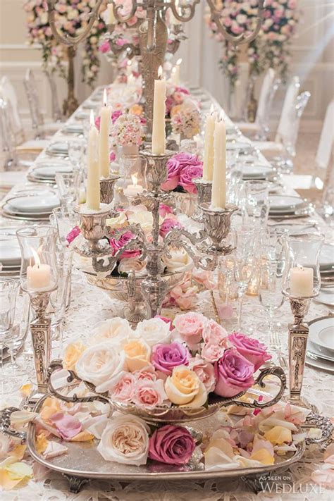 Tablescape themes included cinderella, the little mermaid, tangled, and beauty and the beast. A Magnificent Obsession | Victorian wedding themes ...