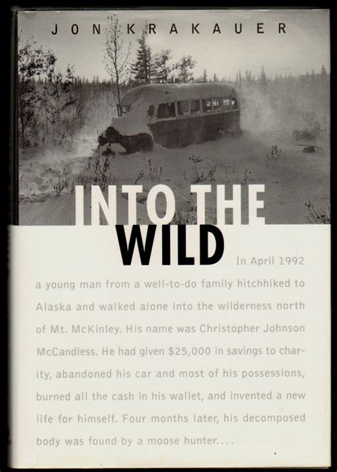 Into The Wild Jon Krakauer First Edition