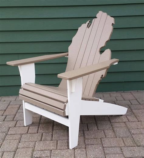 Poly Lumber Michigan Adirondack Chair Etsy Outdoor Chairs