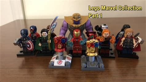 lego marvel minifigure collection part 1 youtube