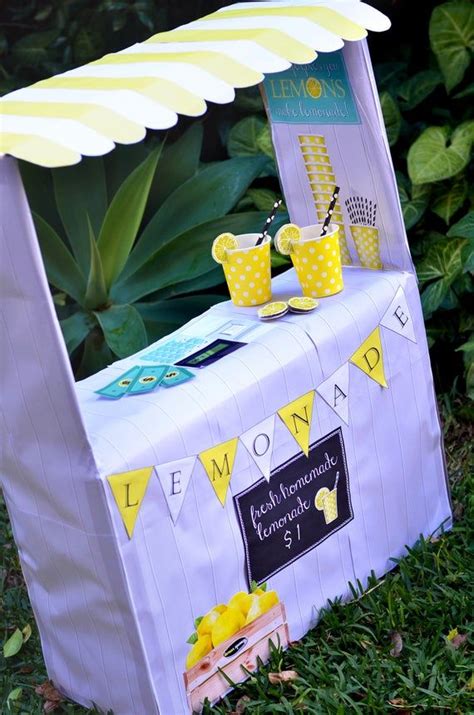 lemonade stand diy set free delivery instant download includes instructions and free