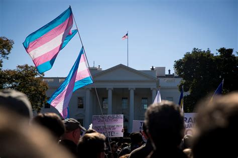 At Rallies And Online Transgender People Say They Wontbeerased The