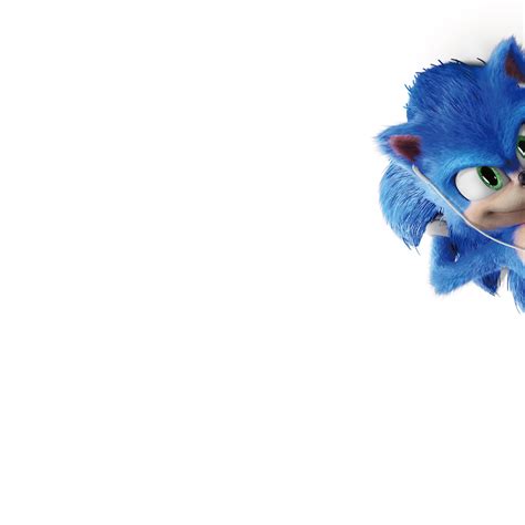 2932x2932 Sonic The Hedgehog 2020movie Poster Ipad Pro Retina Display