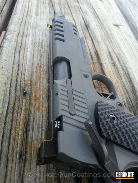 H 227 Tactical Grey With H 190 Armor Black By Michael Varela Cerakote