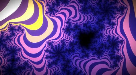 Purple Blue Fractal Abstraction Optical Illusion Wallpaper Hd Artist