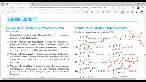 Cálculo Multivariable Integrales Triples Explicación Básica Youtube