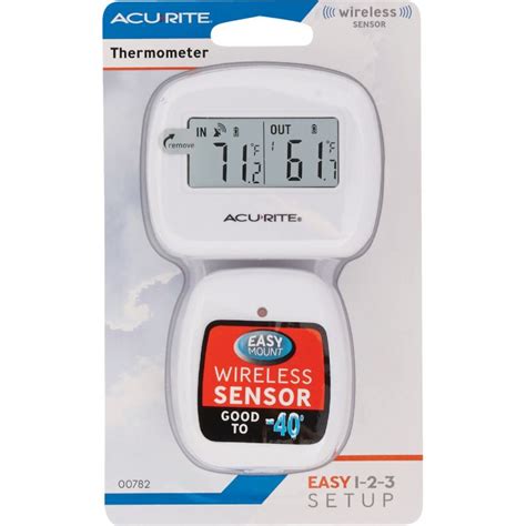 Buy Acurite Wireless Digital Indoor And Outdoor Thermometer 2 12 In