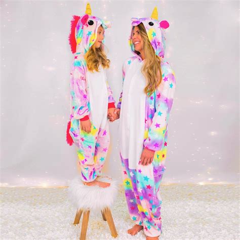 Mommy And Me Dream Unicorn Pajamas For Mother And Daughter