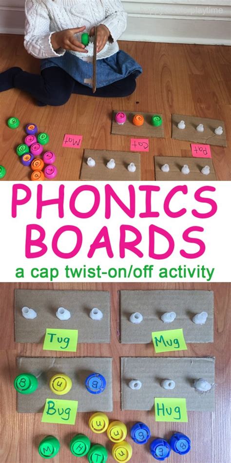 Phonics Boards Happy Toddler Playtime