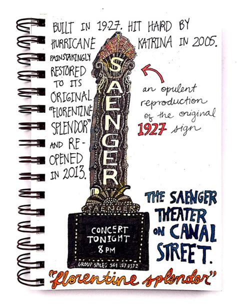 Richard sanger's new collection contains voices reporting from a number of fa. The Saenger Theater: Yanni, maybe not what you would think ...