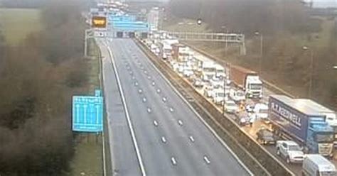 M6 Closed To Traffic Between Cannock And Walsall After Crash Today
