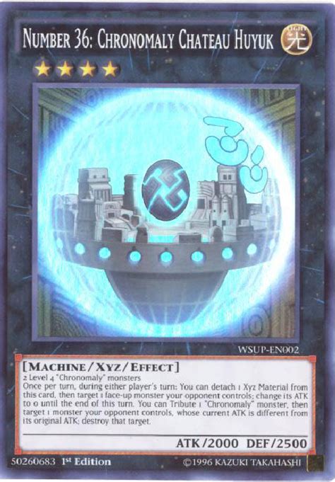 Check spelling or type a new query. Yu-Gi-Oh Card - WSUP-EN002 - NUMBER 36: CHRONOMALY CHATEAU ...