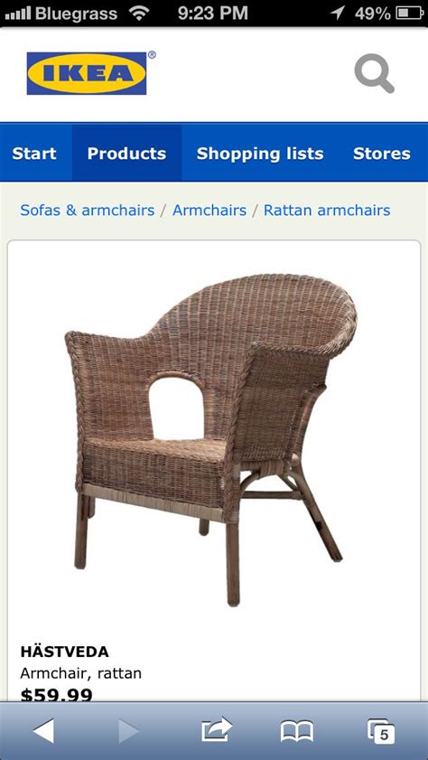 Bamboo rocking chairs, rattan egg armchairs, recliner armchairs, rattan armchairs, kubu armchairs. Ikea rattan chair for dining room | Ikea armchair, Living ...