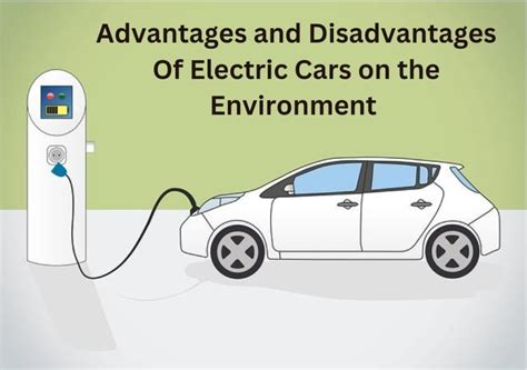 What Are The Advantages And Disadvantages Of Electric Cars On The