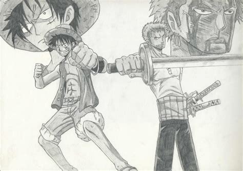 Zoro And Luffy By Sub Z On Deviantart