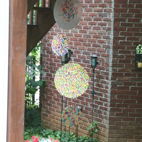 Suncatchers From Melted Plastic Beads Crafts Suncatchers Melted