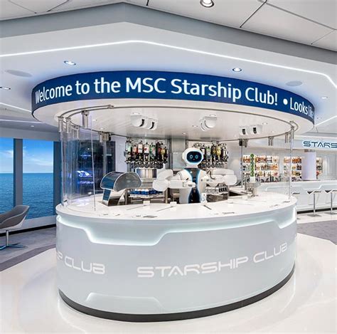 Msc Virtuosa Stars The First Robot Bartender At Sea And A Spectacular