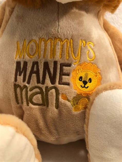 Lion Plush Personalized T Lion Baby T Set Lion Etsy