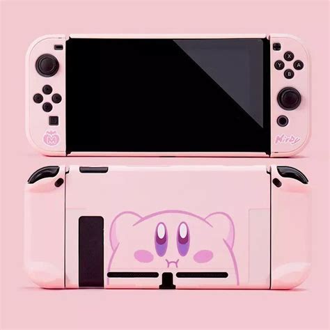 Pastel Pink Nintendo Switch Joy Con Console Soft Shell Wrap Etsy