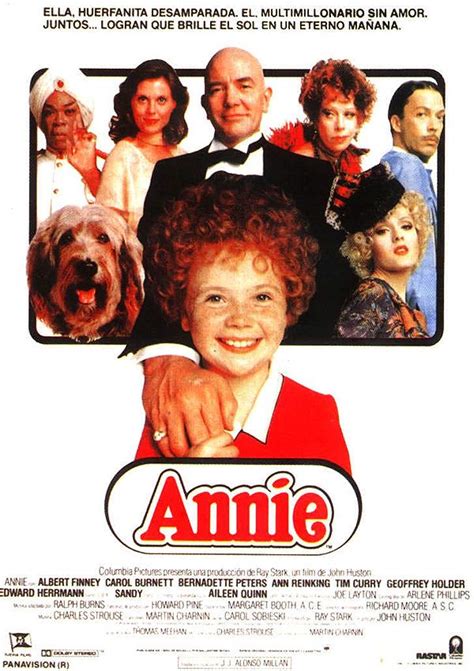 Annie 1982 Con Aileen Quinn Albert Finney Carol Burnett Bernadette