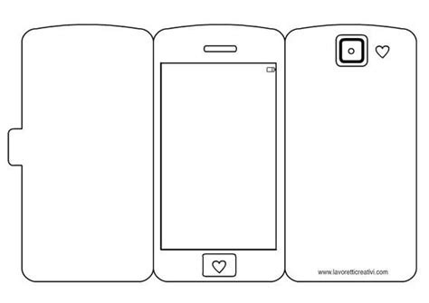 Smart Phone Template Paper Crafts Diy Tutorials Phone Template