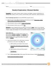 All gizmo answer key pdf element builder gizmo : ElementBuilder_Gizmo (1) - Name Date Student Exploration ...