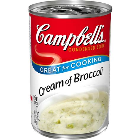 Campbells Condensed Cream Of Broccoli Soup 105 Oz Can