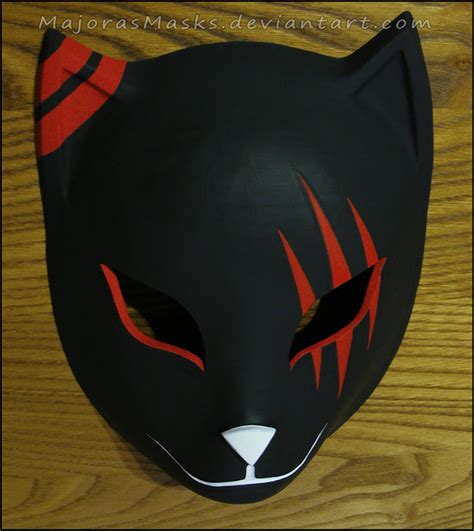 Custom Itachis Anbu Mask Red Ver Commission By Majorasmasks On