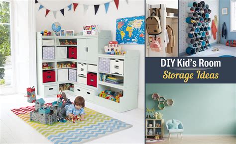 Diy Kids Room Storage Ideas To Keep Your Room Clutter Free