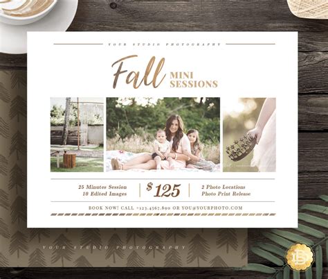 Fall Mini Session Templates Free