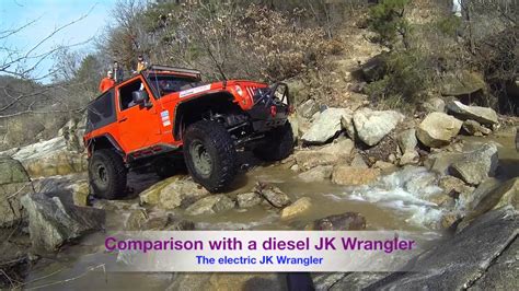jeep jk wrangler electric vehicle conversion extreme offroad youtube
