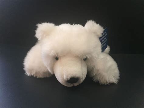 National Geographic White Polar Bear Stuffed Animal Teddy Plush Toy
