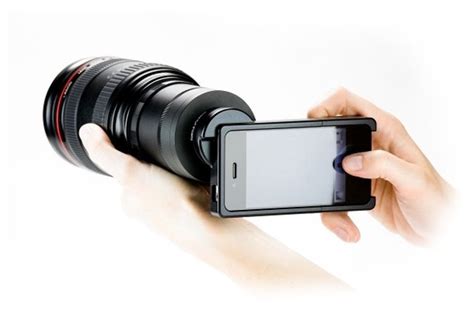 Adapter Enables You To Use Any Dslr Lens With Your Iphone