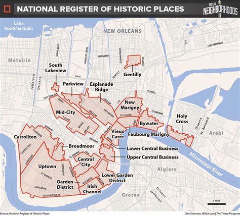 Existingproposed Hdlc Districts In Nola Gentilly Messenger