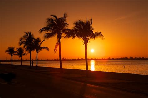 Key West Sunset Foto And Bild North America United States Florida