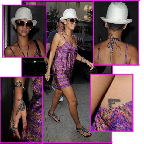 Just A Few Of Rihannas Tattoos VXxxx Rihanna Tattoo Rihanna Hairstyles Rihanna