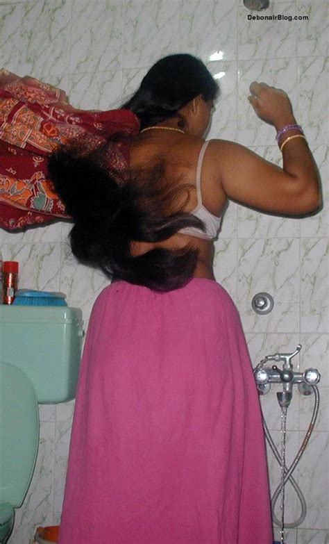 Sexy Ass Photo In Blouse And Petticoat Dehati Aunty Ki