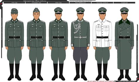 Wehrmacht Heer Officer Uniforms By Grand Lobster King On Deviantart