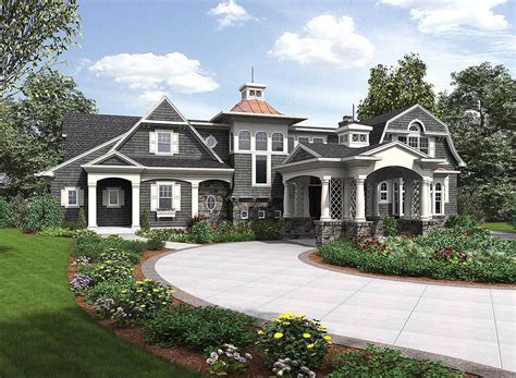 Premium Shingle Style House Plan 23599jd Architectural Designs