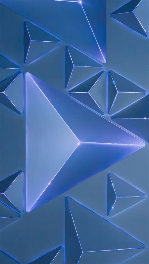 Blue Geometry 4k Wallpapers Hd Wallpapers Id 23780
