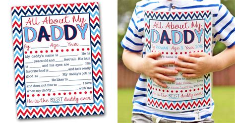 All About My Daddy Interview With Free Printable