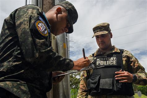 Puerto Rico Guard Provides Security For Honduran Partners National