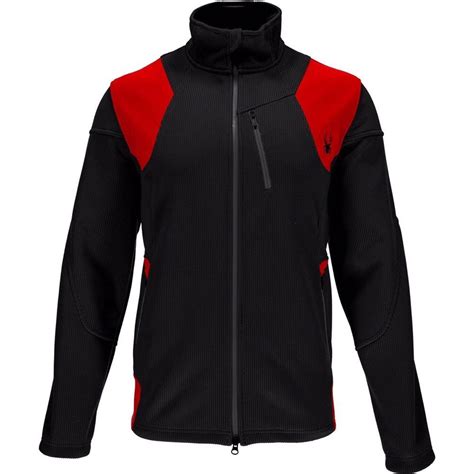 279 Nwt Spyder Legend 3l Mid Weight Stryke Jacket 417352 Black Red