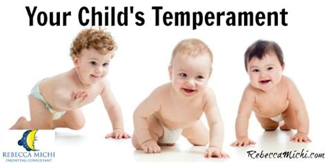 Your Childs Temperament Rebecca Michi Childrens Sleep Consultant