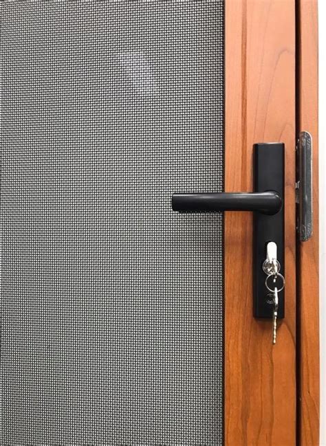Hinged Promesh316 Marine Grade 316 Stainless Steel Mesh Security Door