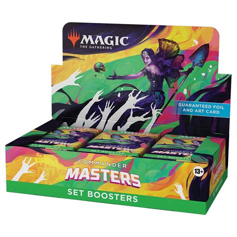 Magic The Gathering Commander Masters Set Booster Box 24 Packs 360