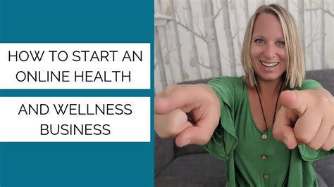How To Start An Online Health And Wellness Business Youtube